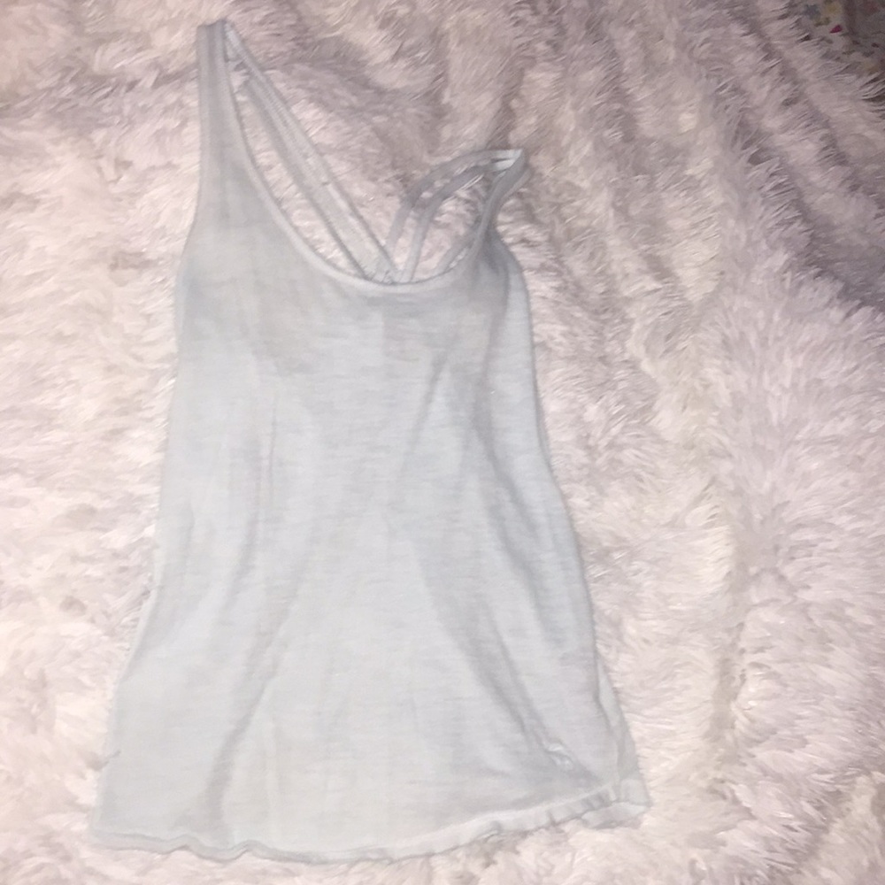 Abercrombie baby blue top